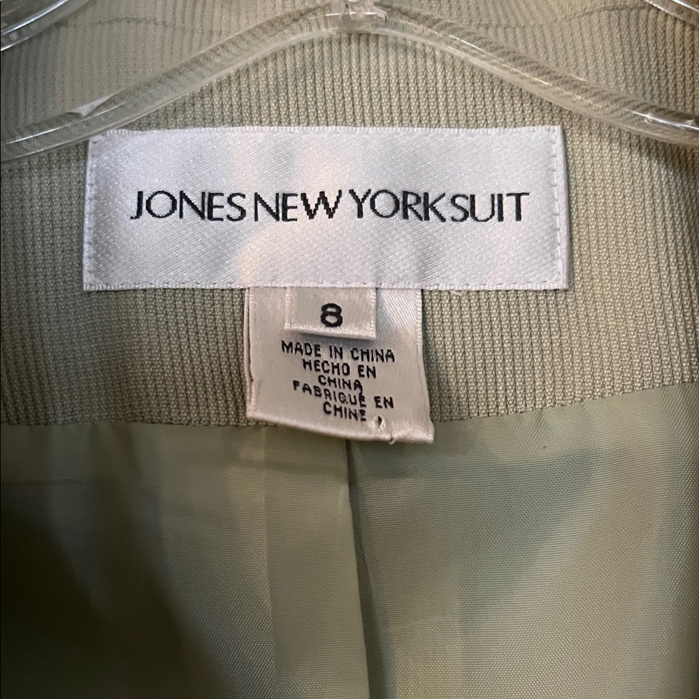 Jones New York Light Green Women's Blazer - Picture 2 of 5